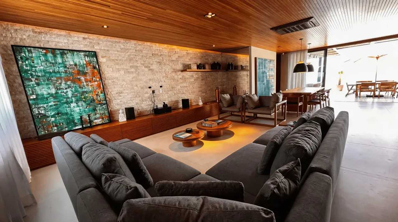 4-bedroom apartment with 5 bathrooms and open-plan kitchen — photo 13