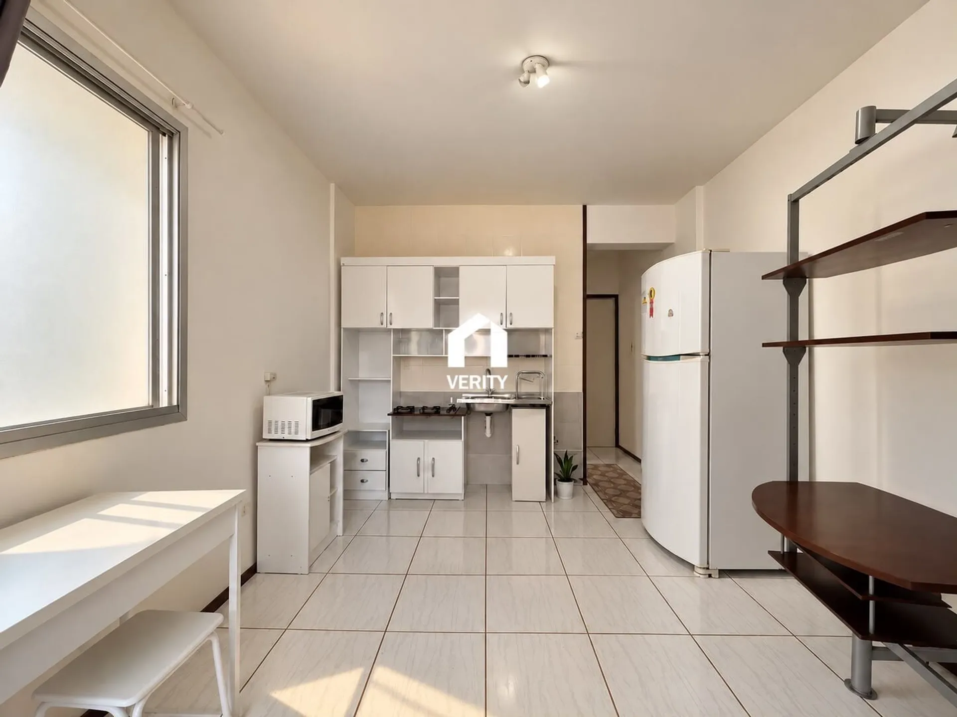 1 quarto e espaço de home office: apartamento de 30 m²