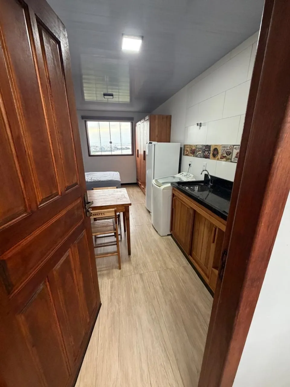 Washing machine in a one-bedroom apartment, 20 m² — photo 11
