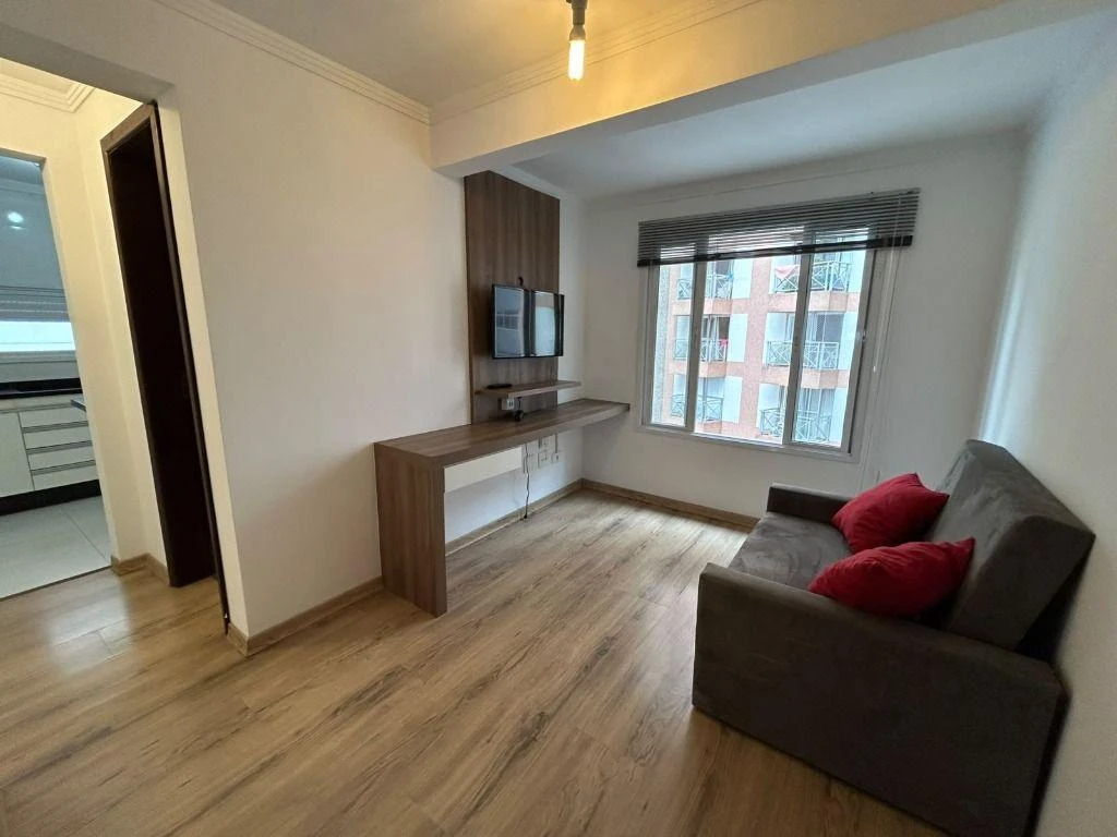 Furnished 45 m² apartment with open-plan gas kitchen