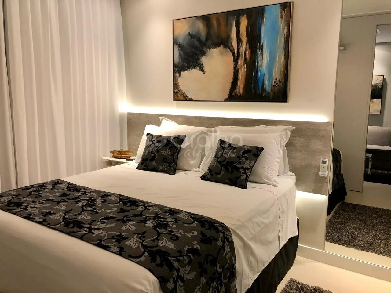 Furnished 57 m² studio with 1 bedroom and 1 bathroom — photo 9