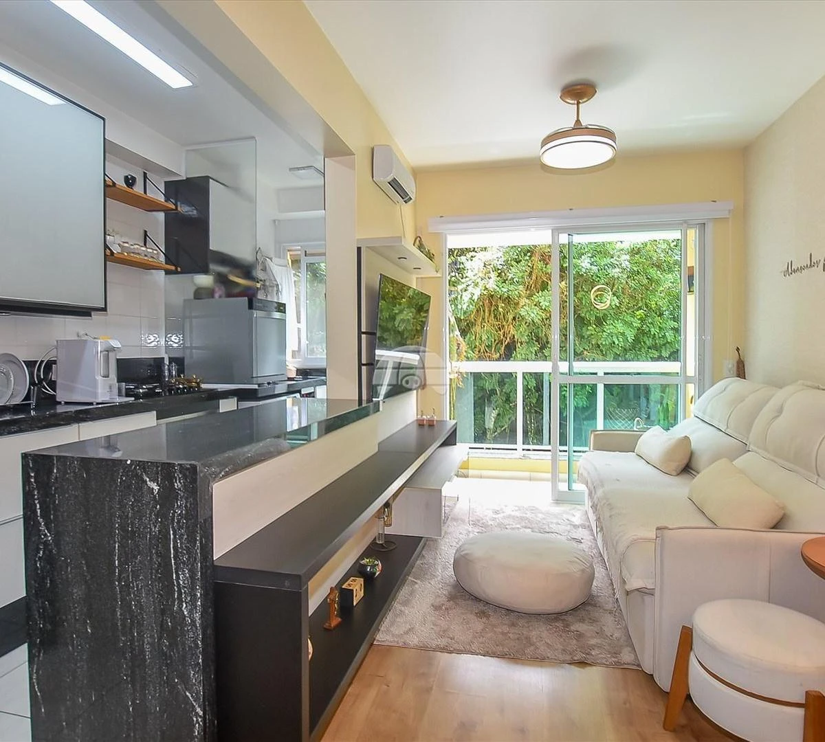 78 m² apartment with 2 bedrooms and open-plan kitchen — photo 7