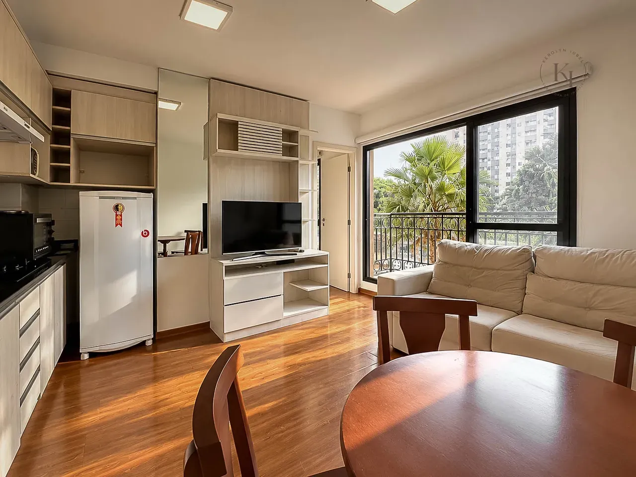 One-bedroom apartment in a building with a sauna — photo 2
