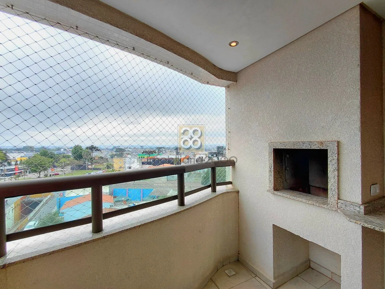 Apartment, 68 m², with a grill on the balcony