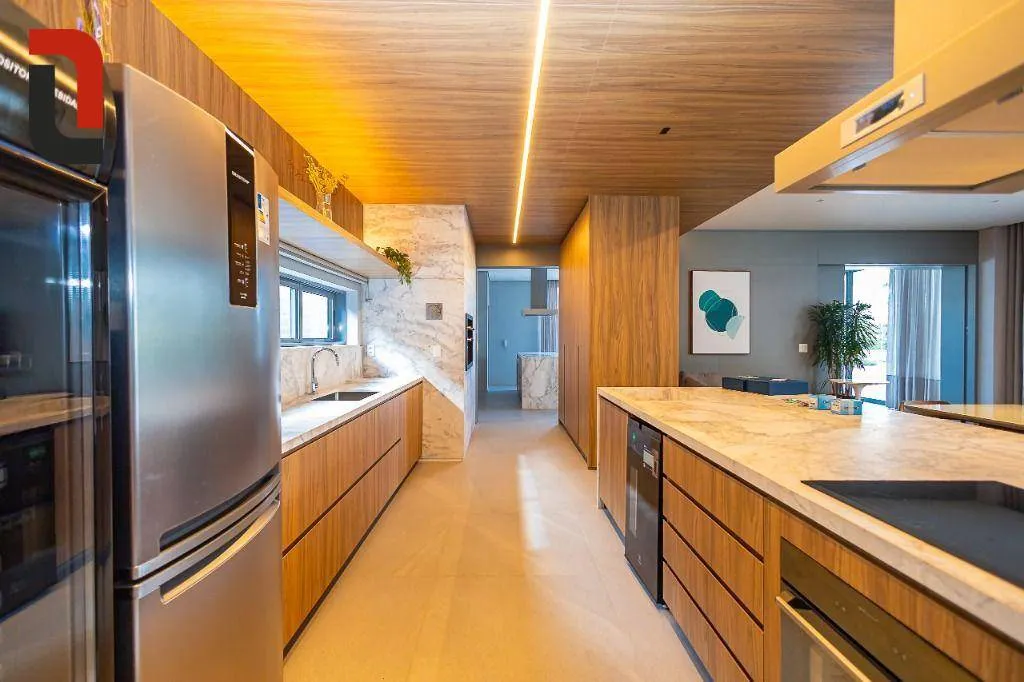 Estudio amueblado con 1 dormitorio y balcón con parrilla — photo 42