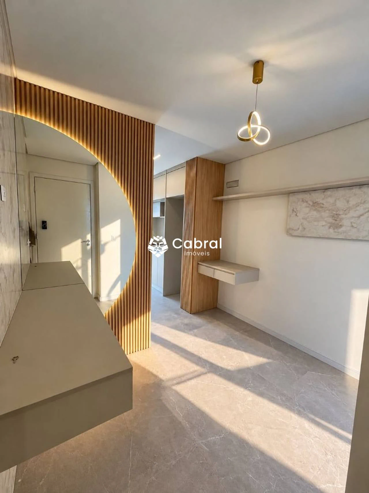 Furnished apartment, 34 m², with a glass-enclosed balcony — photo 15