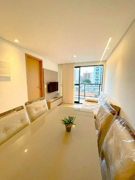 Furnished apartment with 2 bedrooms and a balcony