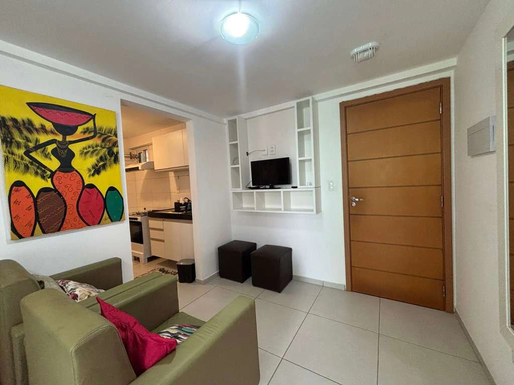 Furnished 50 m² apartment with 2 bedrooms and suite — photo 2