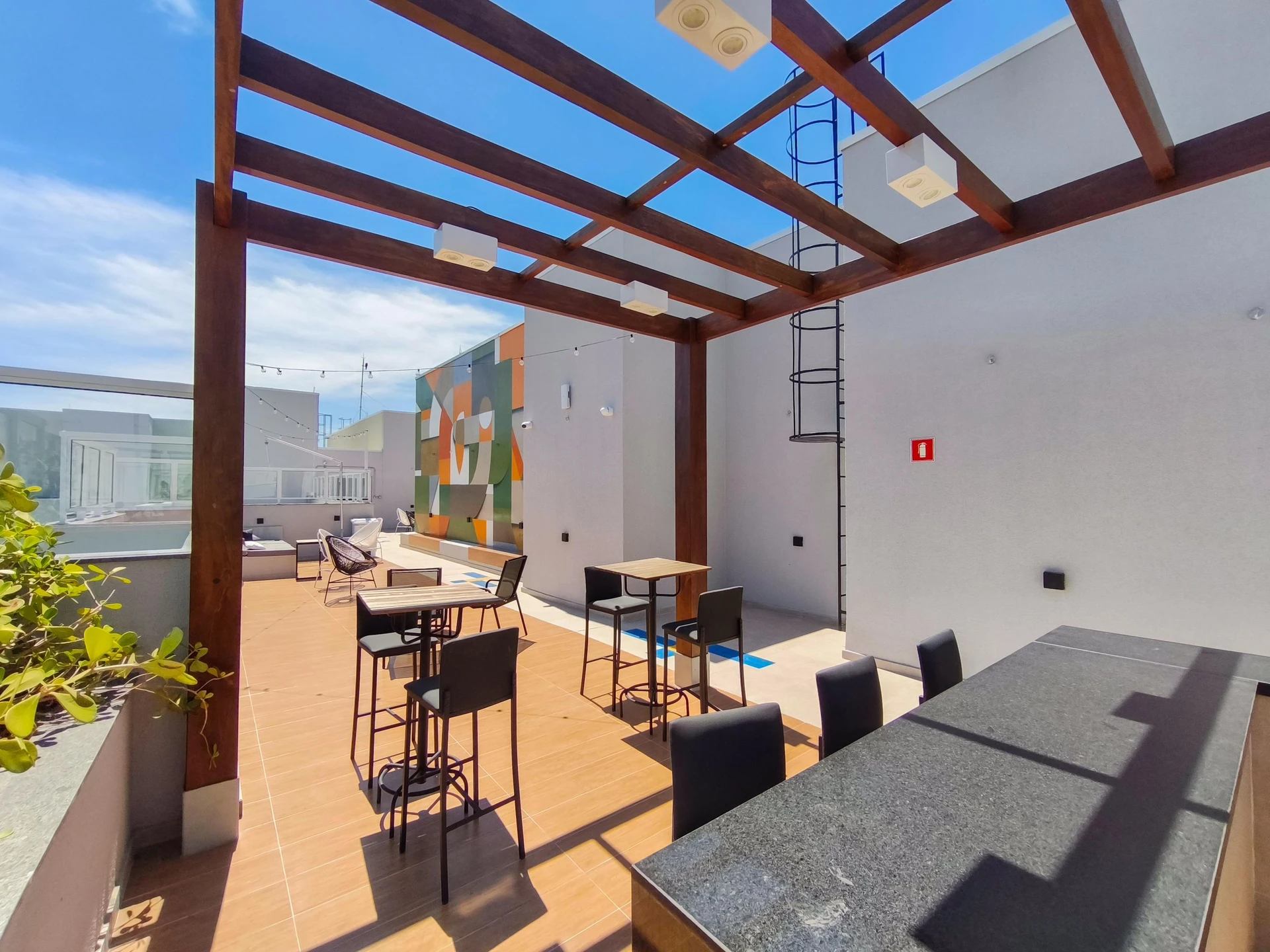 Apartamento mobiliado de 2 quartos em condomínio com sauna — photo 31