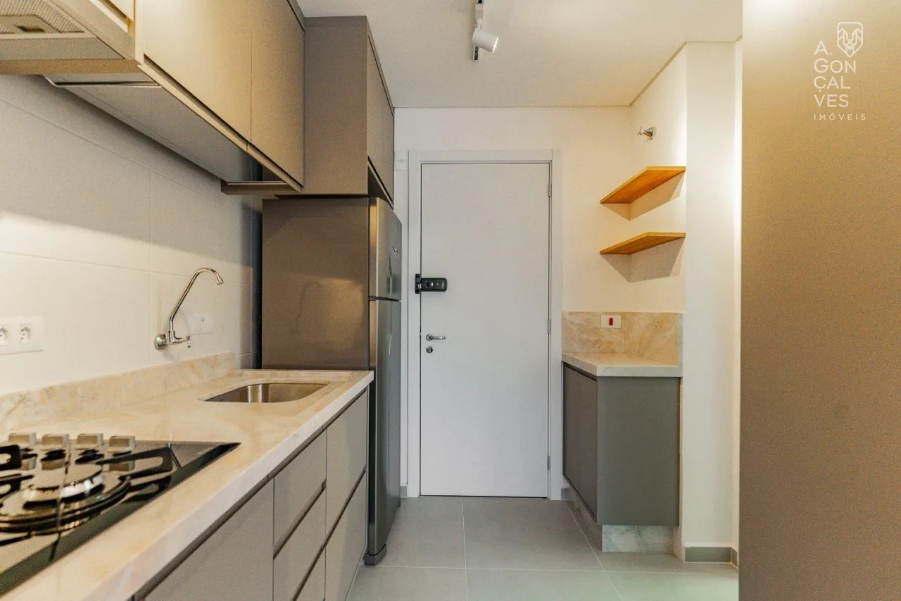 Furnished apartment, 51 m², with floor-to-ceiling windows — photo 10