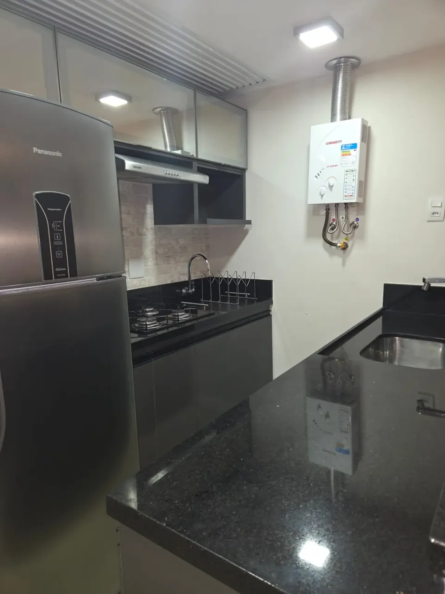 Apartamento mobiliado com cozinha americana e suíte — photo 6