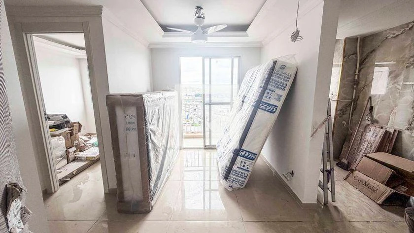 Washing machine in a one-bedroom apartment, 32 m² — photo 19
