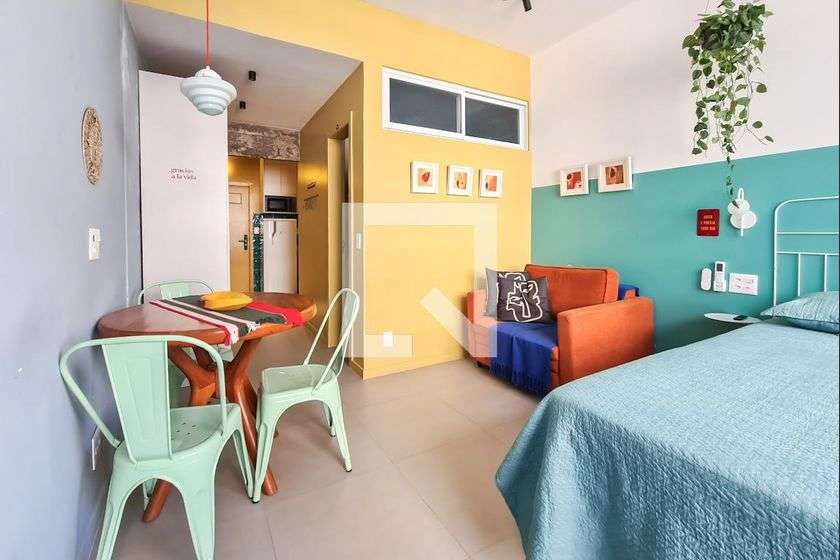Apartamento mobiliado de 1 quarto e cozinha integrada (31 m²) — photo 5