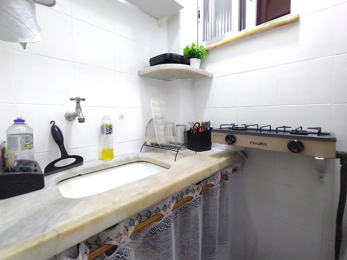 Furnished studio of 22 m² with bedroom and living space — photo 8