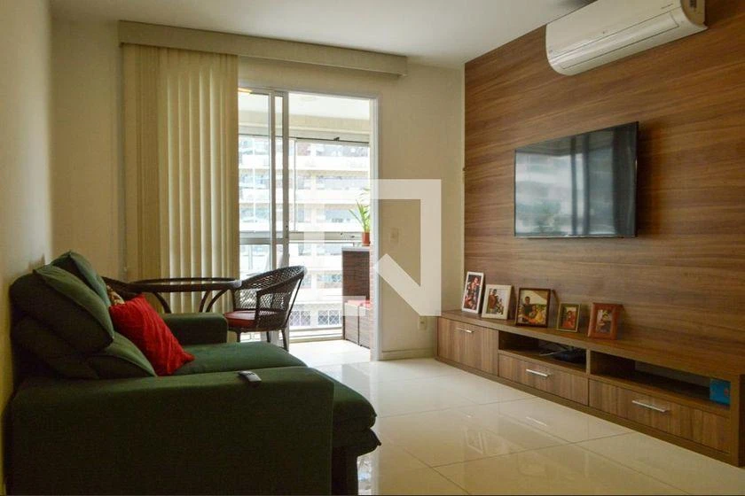 Apartamento de 1 quarto com máquina de lavar, Barra Olímpica