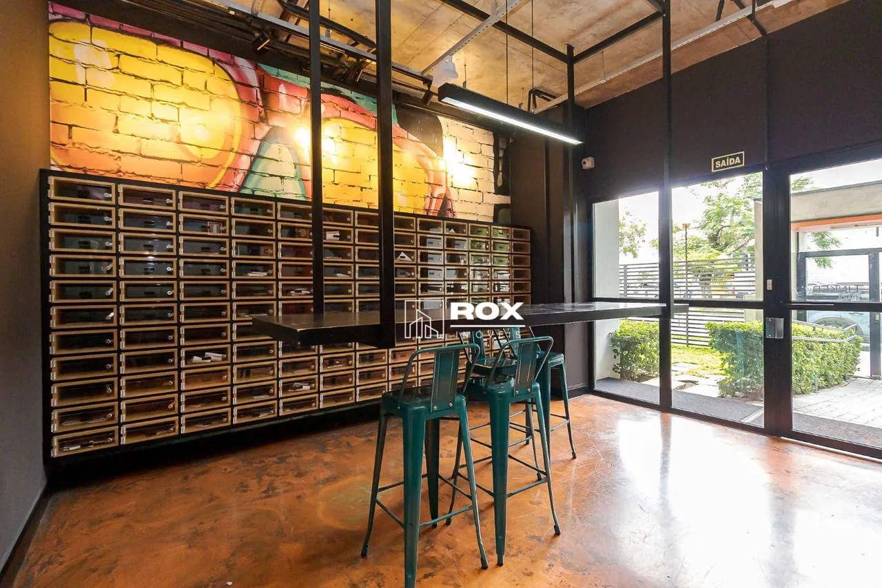 Estudio amueblado de 46 m² con balcón y asador privado — photo 16