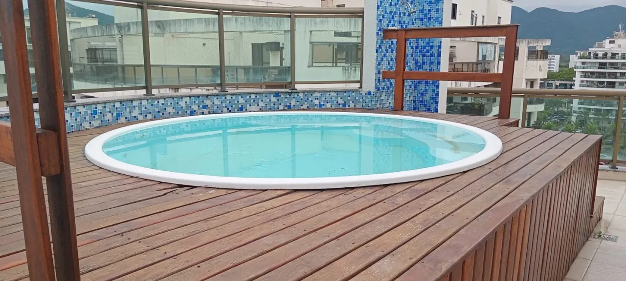 Cobertura para locação com 3 quartos e churrasqueira na varanda — photo 13