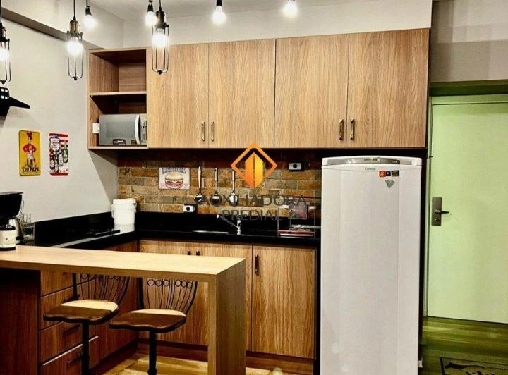 Furnished 31 m² studio with open-plan kitchen — photo 5