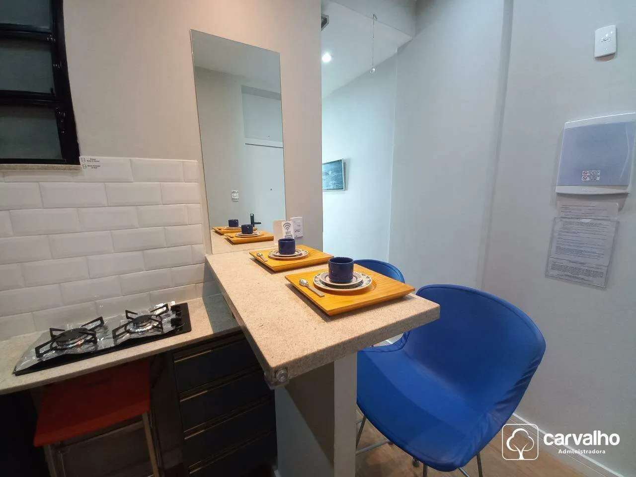 Furnished 1-bedroom apartment with 25 m² and no parking — photo 11