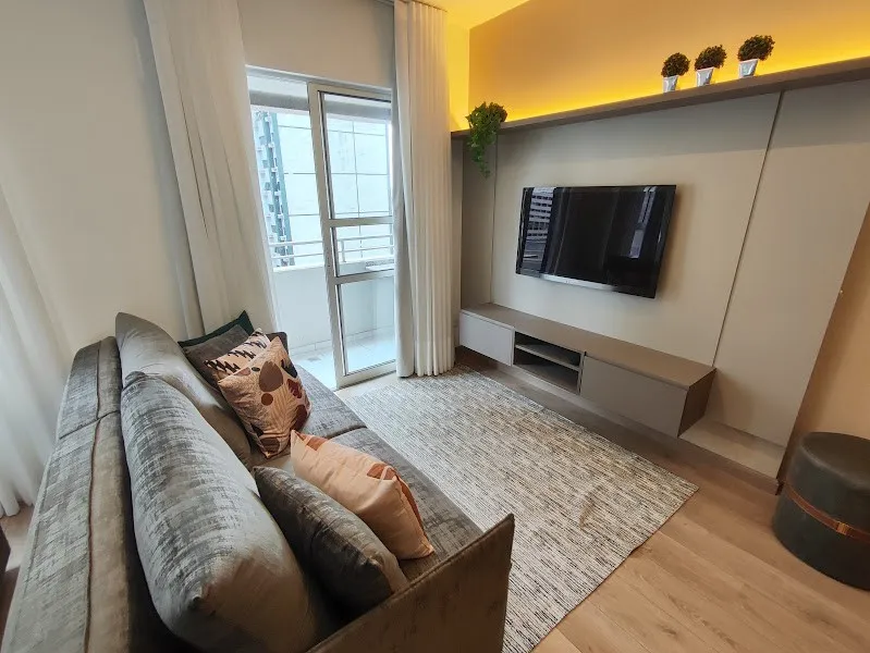 Apartamento amueblado de 47 m² con 1 dormitorio y lavadora — photo 2