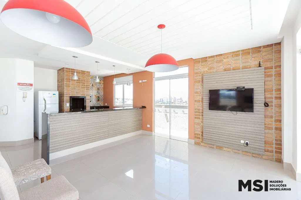 One-bedroom apartment with a washing machine in Curitiba — photo 29