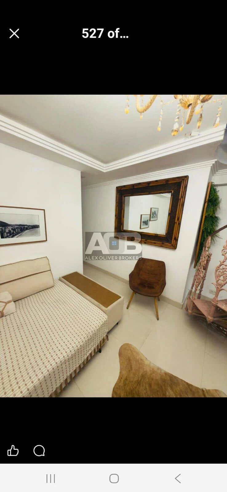 Furnished apartment, 130 m², with a grill on the balcony — photo 13
