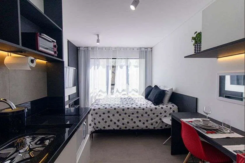 Apartamento amueblado de 1 dormitorio con cocina compacta, 22 m² — photo 6