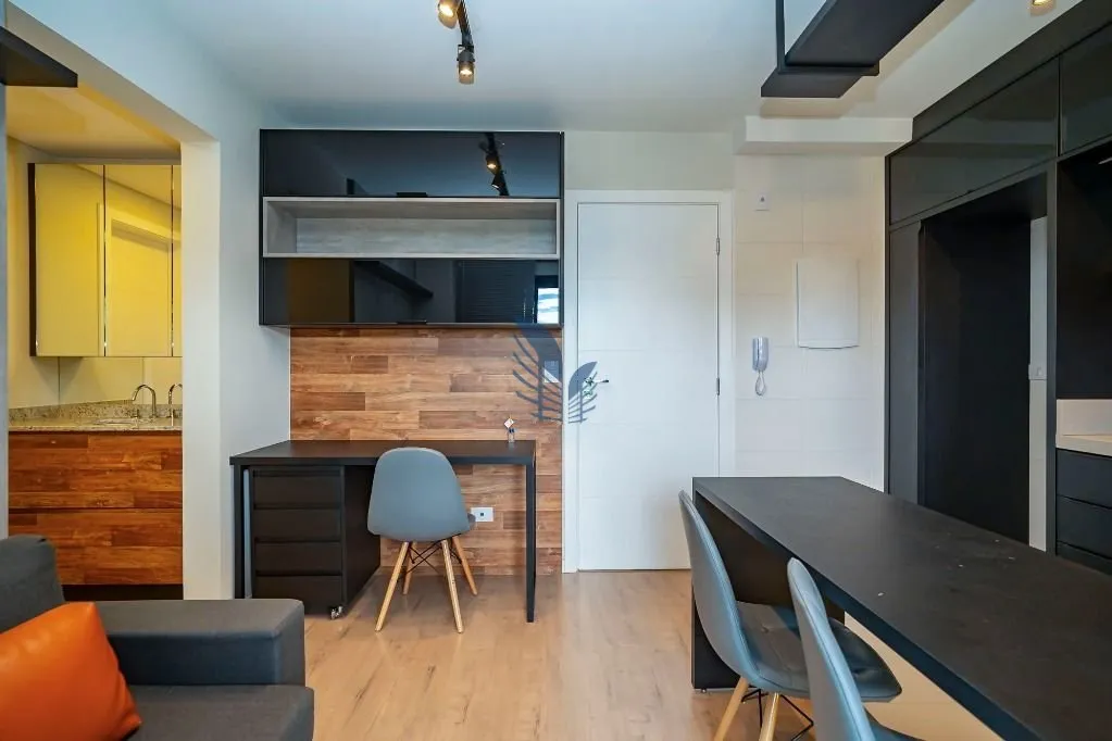 1-bedroom rental with open-plan kitchen and BBQ — photo 8