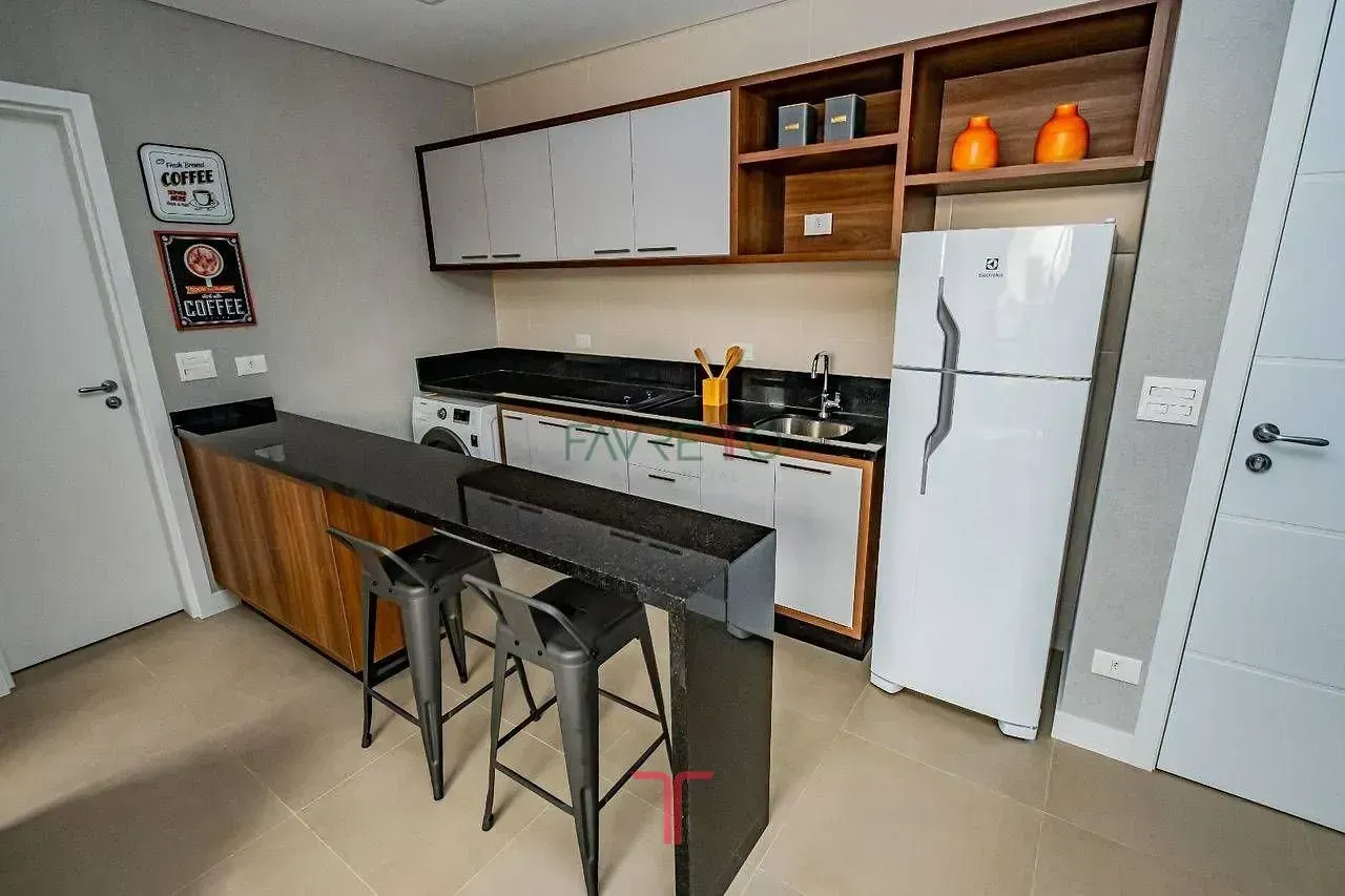 Furnished 1-bedroom apartment with 34 m² and balcony — photo 22