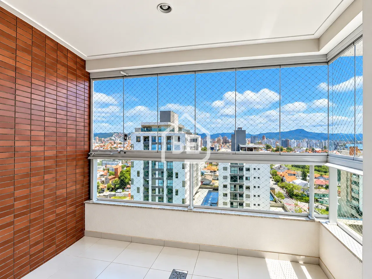 2-bedroom apartment in a building with a gym