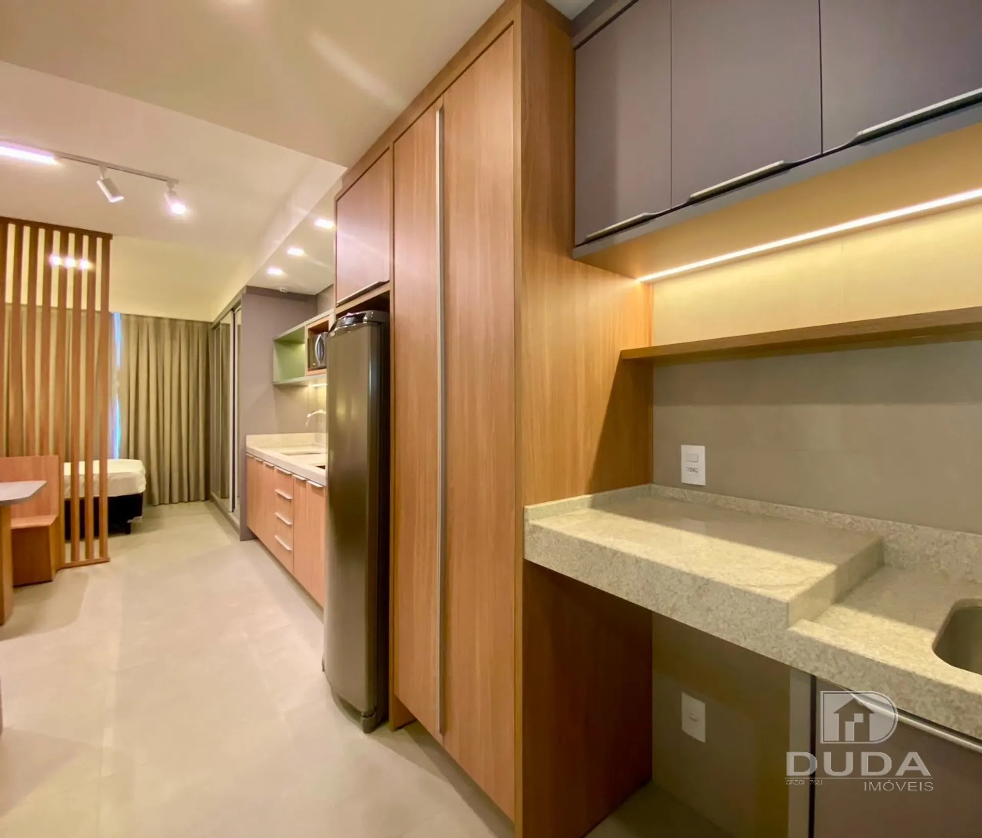 Furnished 53 m² studio with a private garden on floor 3 — photo 13