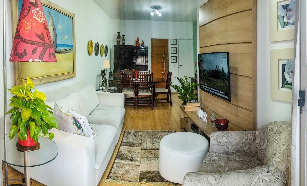 Меблированная квартира с 2 спальнями и балконом 75 м²