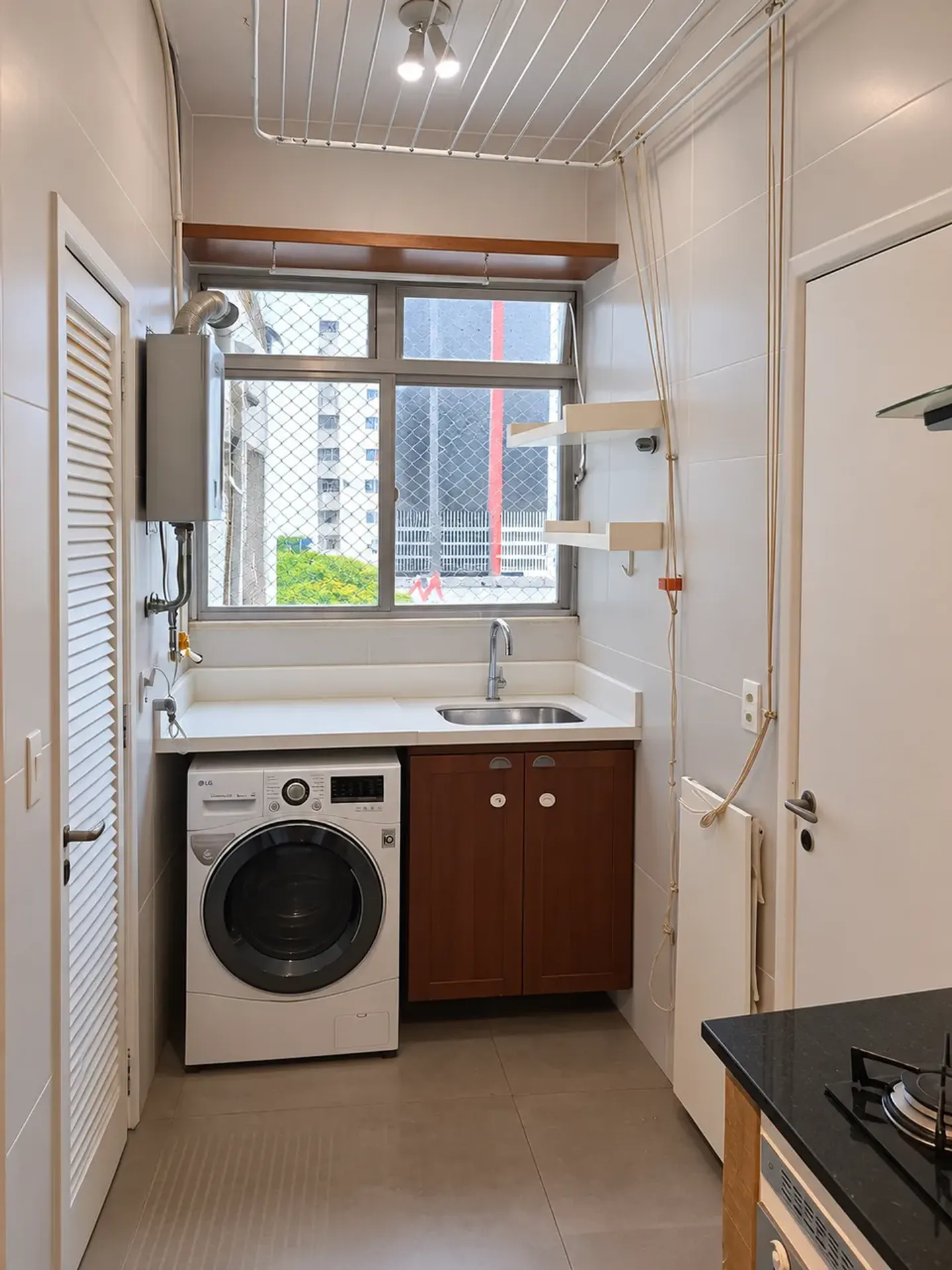 Furnished apartment, 120 m², with a dryer — photo 19