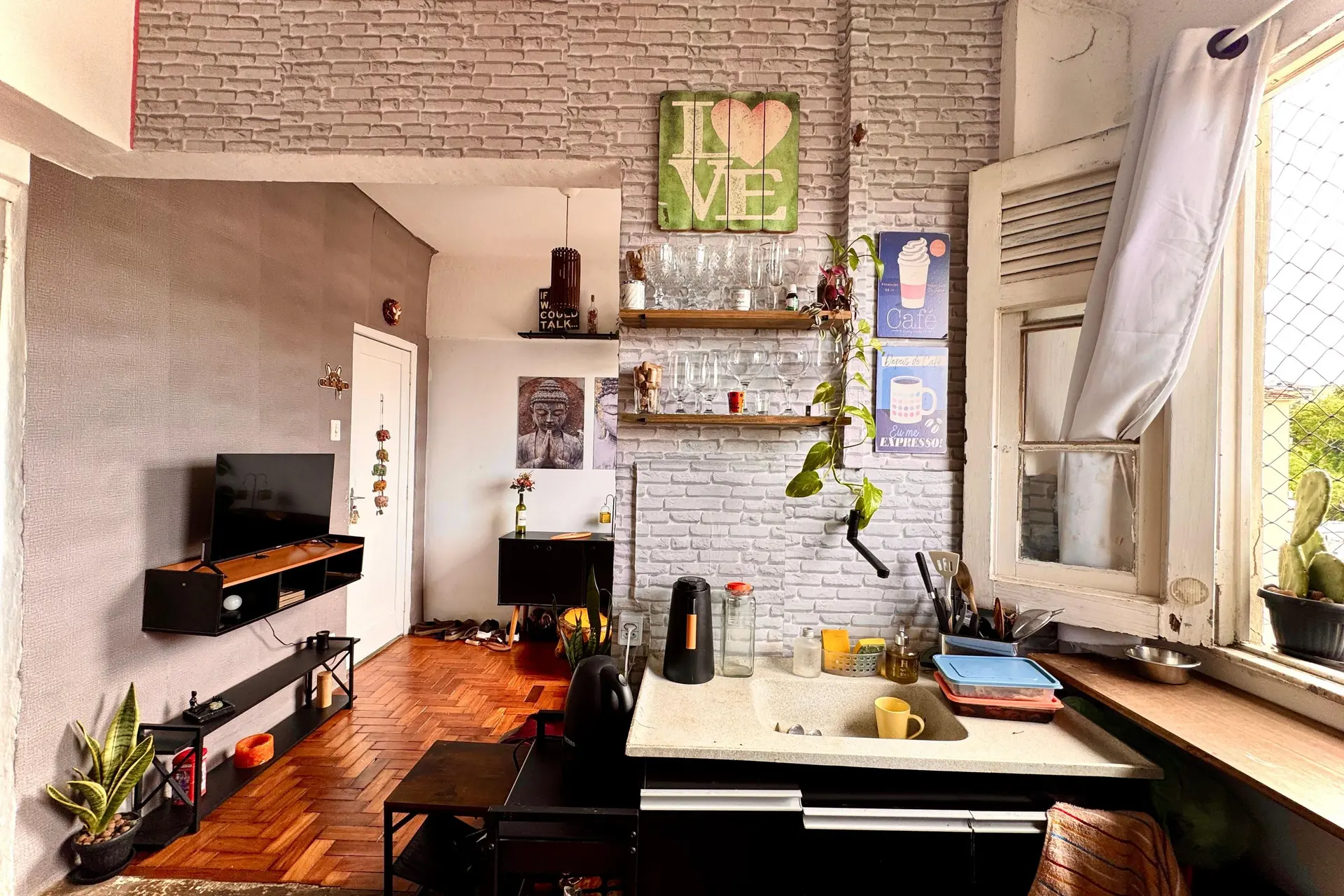 Monoambiente amueblado, 30 m², con espacio de home office — photo 18