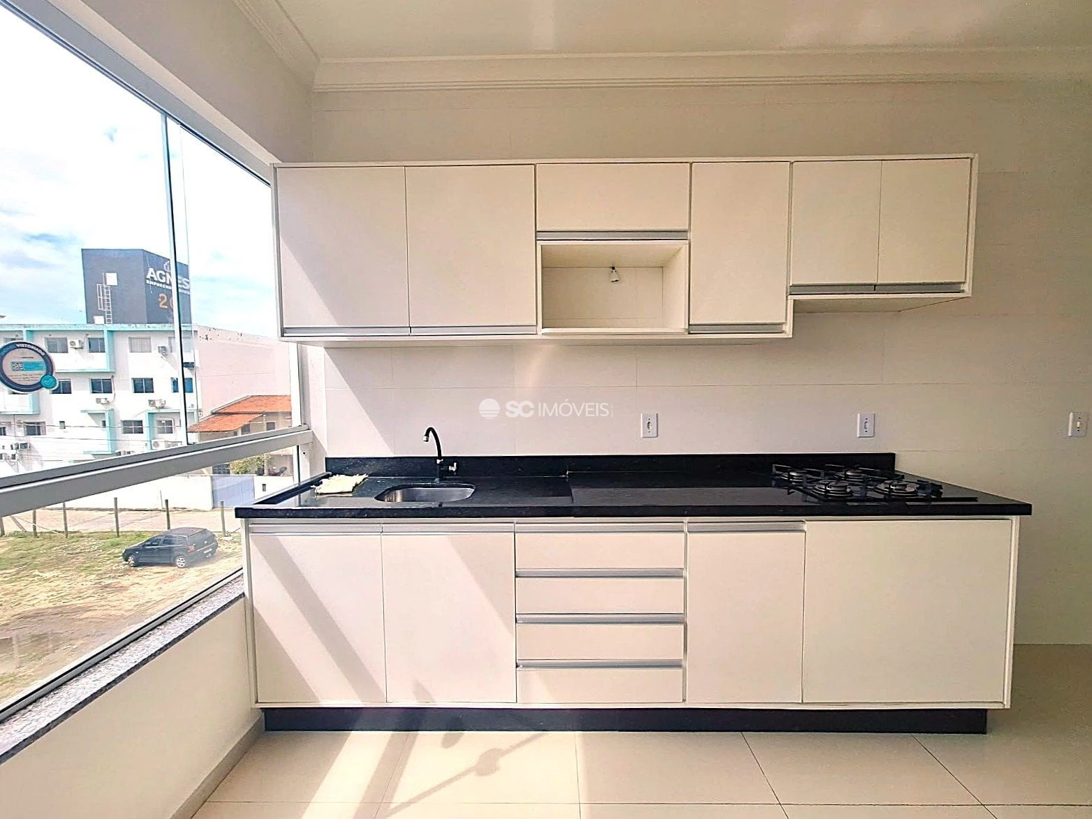 3-bedroom apartment, 1 with its own bathroom, 75 m²