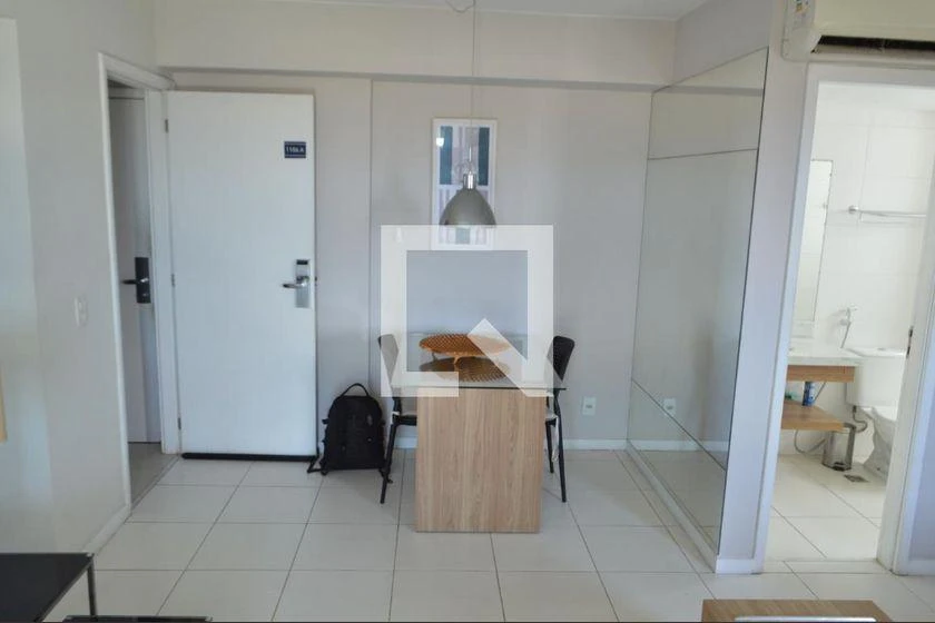 1-bedroom furnished apartment with glass shower cabin — photo 35