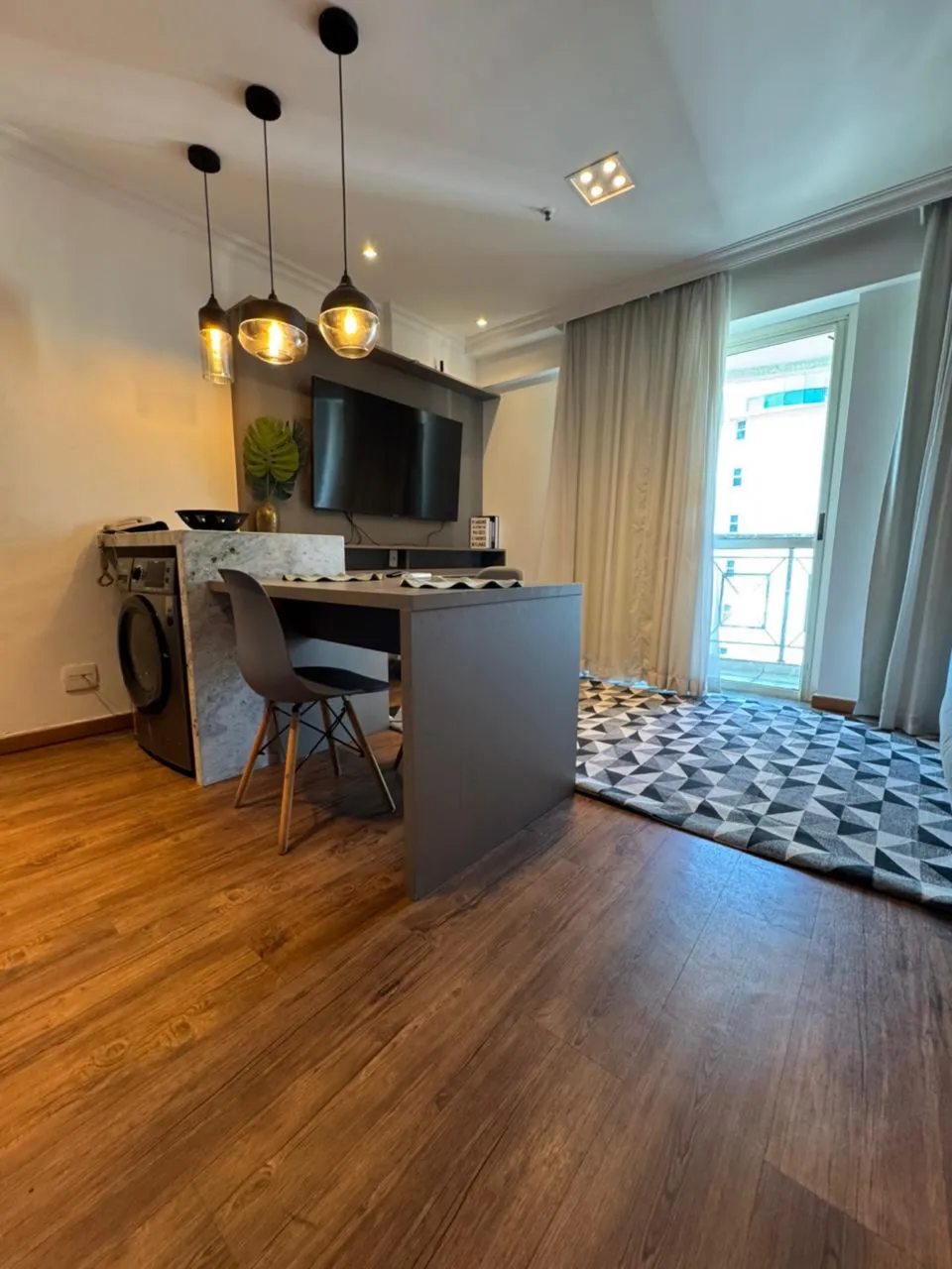 Apartamento mobiliado com 1 quarto e varanda — photo 3