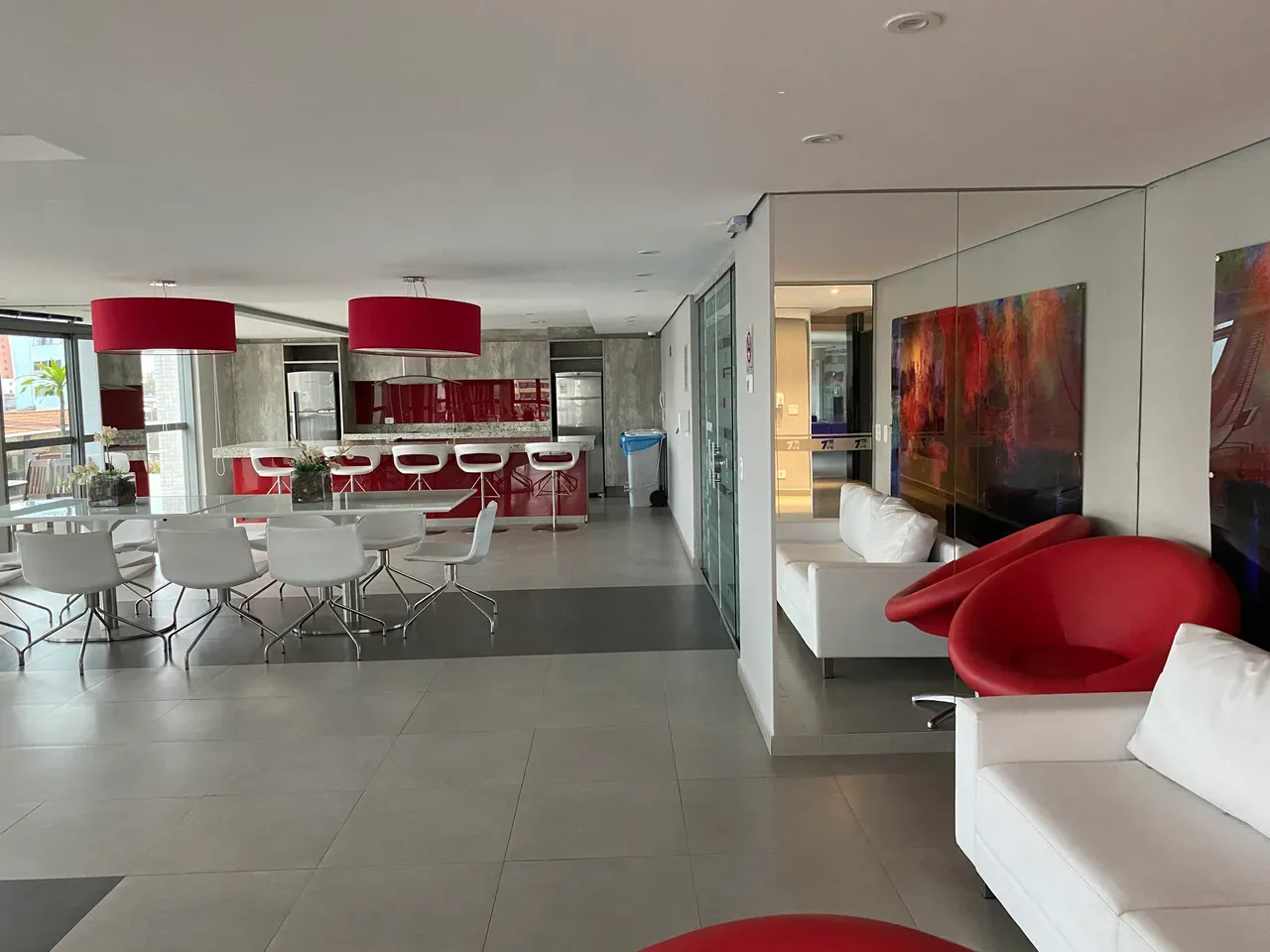 1 quarto e lareira: apartamento de 29 m² — photo 14