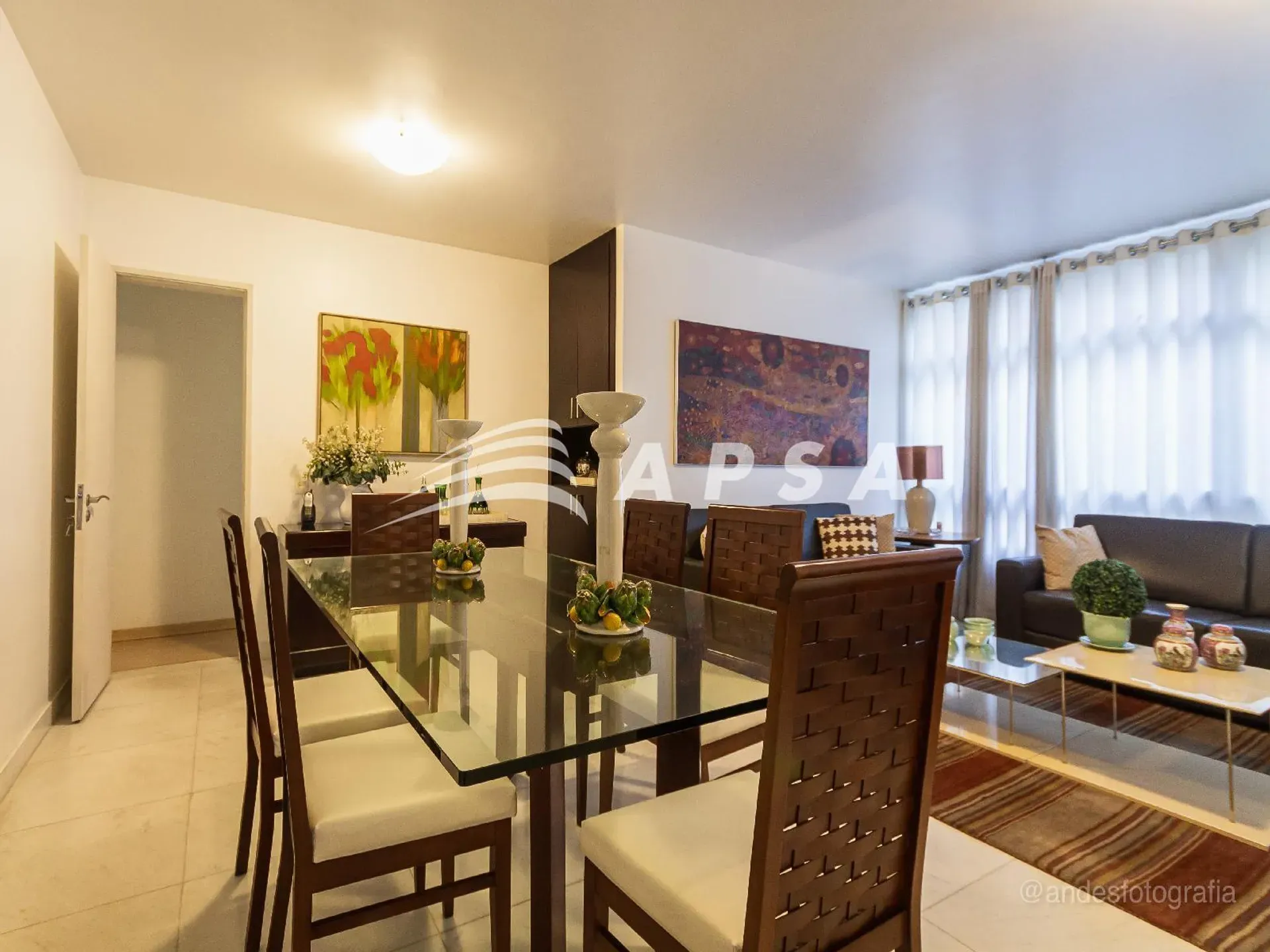 Apartamento mobiliado de 129 m² com 3 quartos e 2 banheiros — photo 3