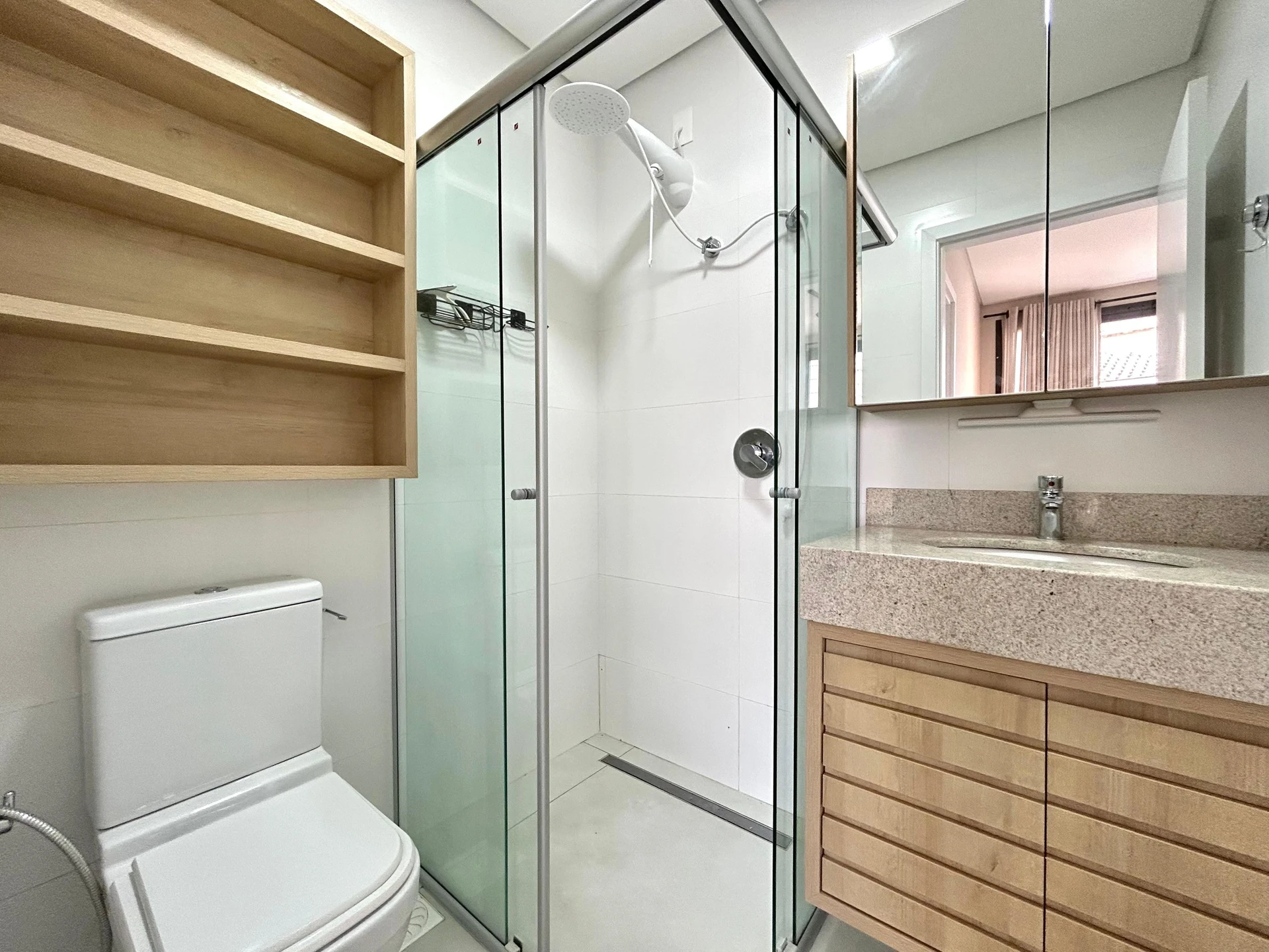 One-bedroom apartment in a building with a pool — photo 12