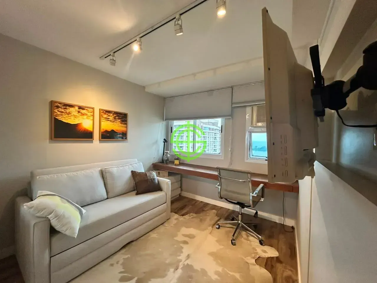 Furnished apartment with 2 bedrooms and 3 bathrooms — photo 38