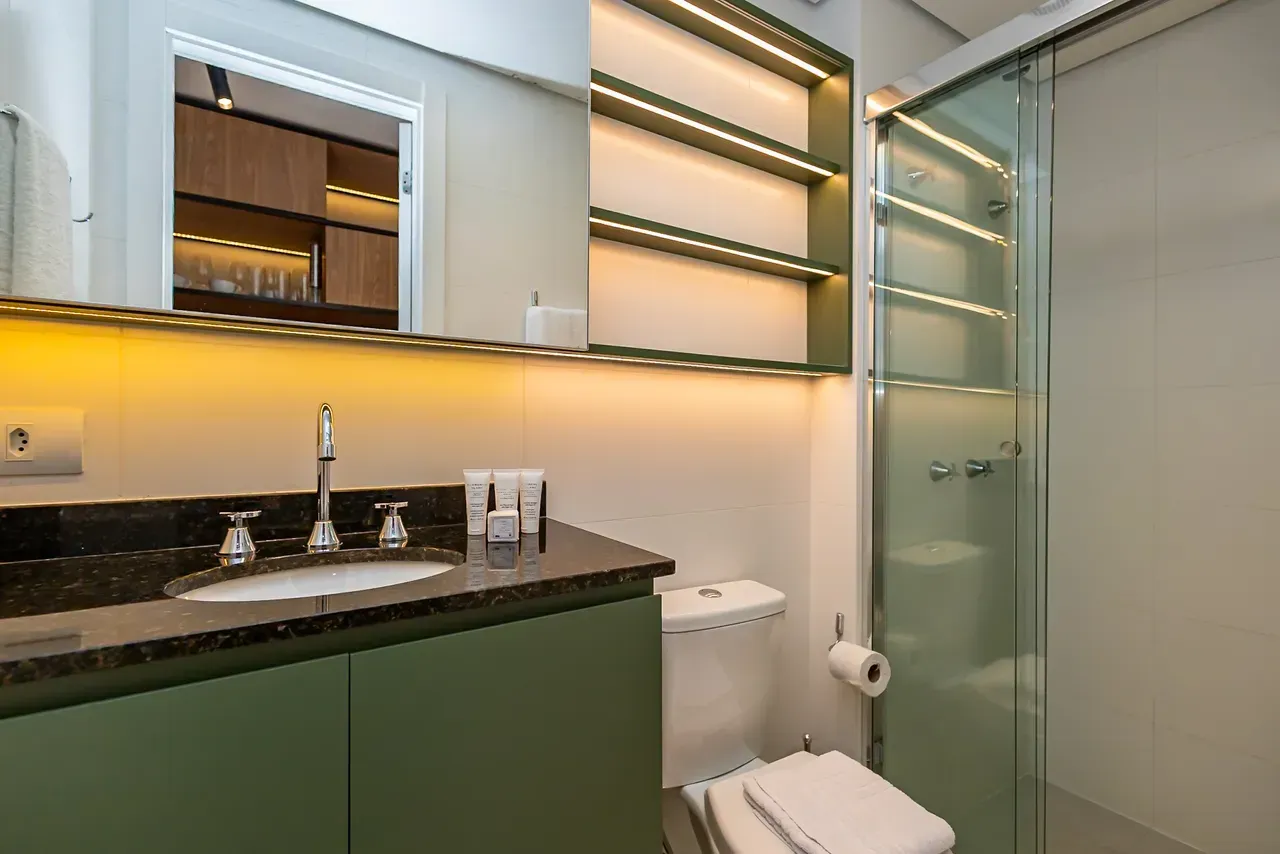 Apartamento amueblado de 1 dormitorio con escritorio — photo 50