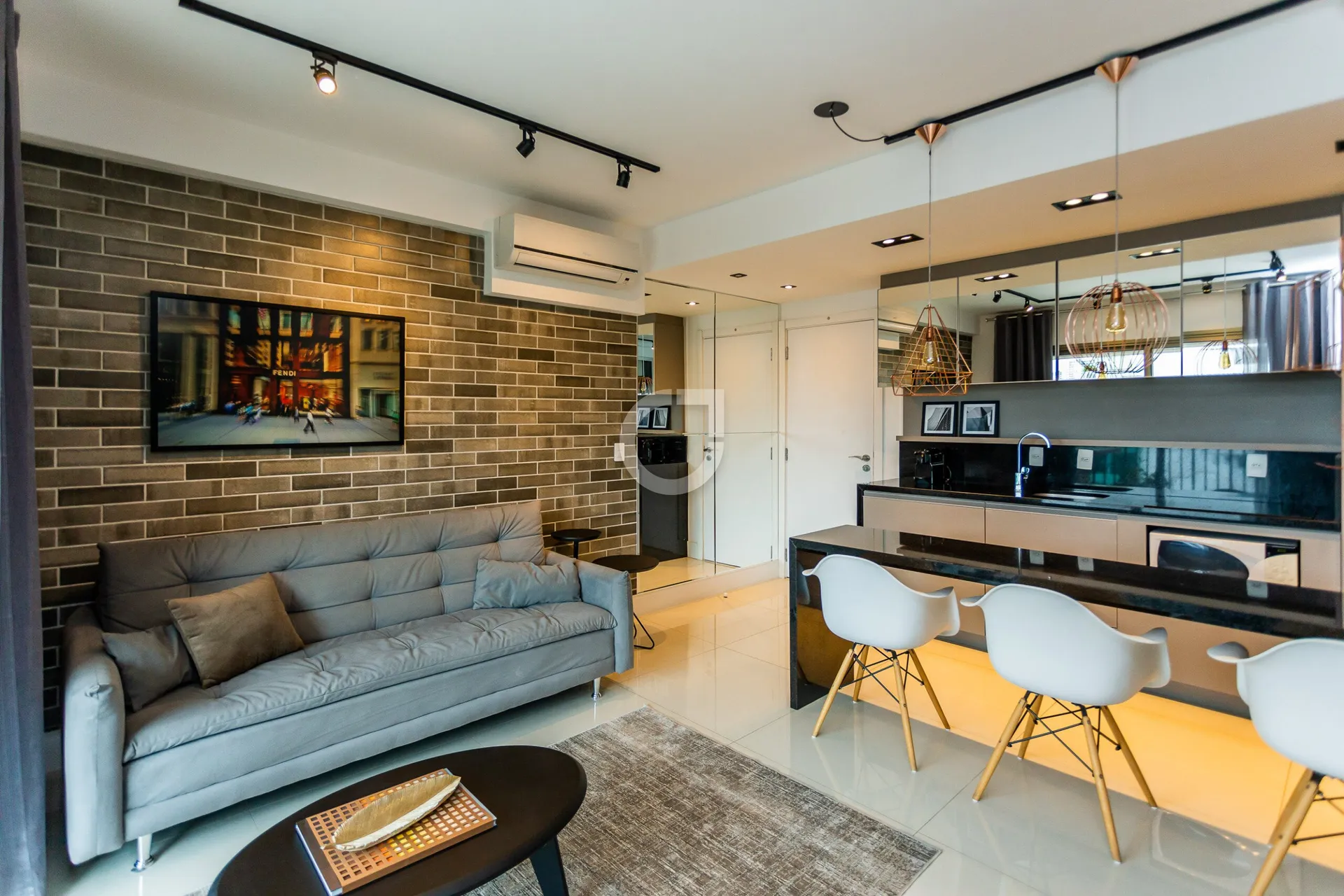 Apartamento mobiliado com 1 quarto e cozinha americana — photo 9