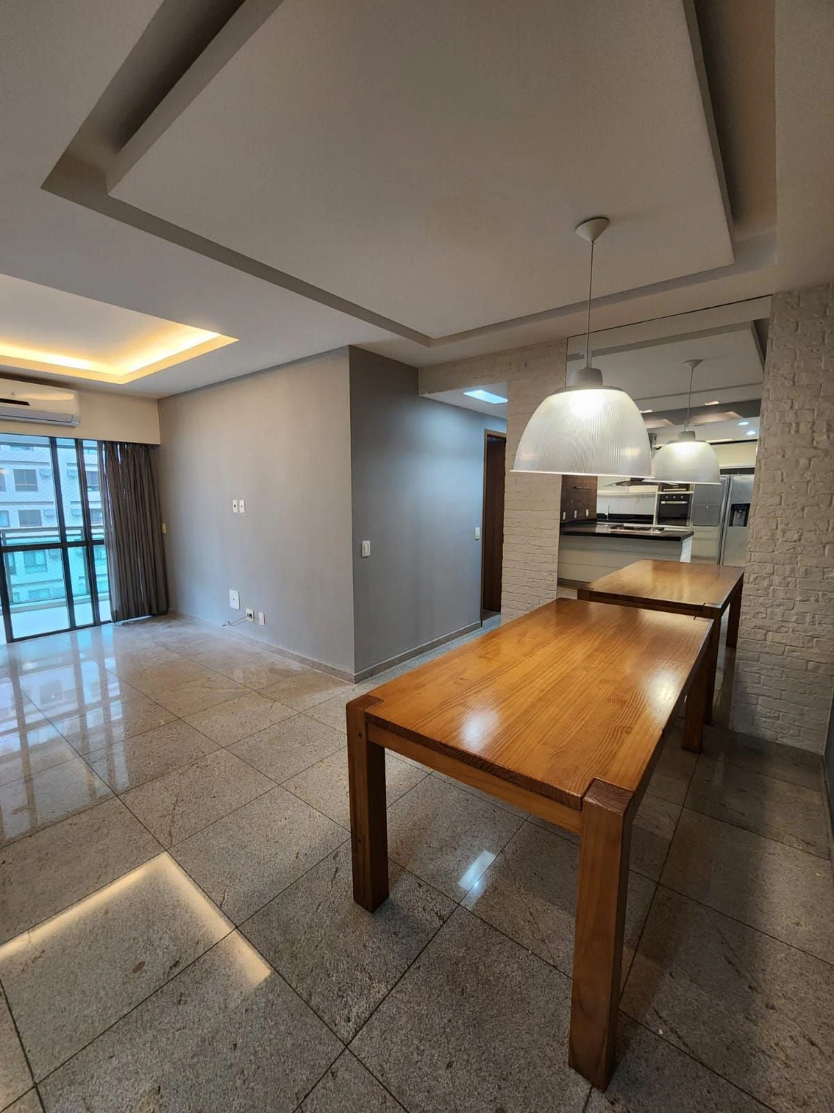 110 m² apartment with an open-plan kitchen and balcony — photo 12