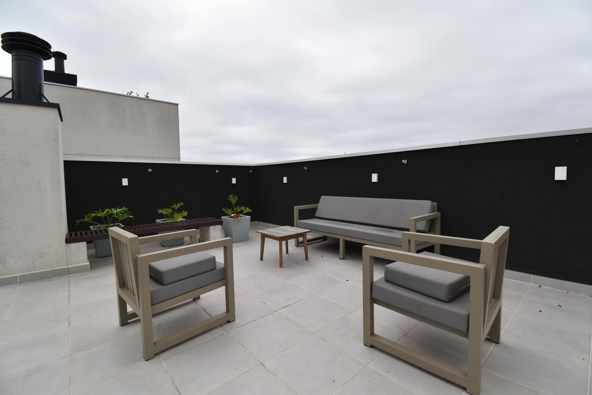 Apartamento de 36 m² com máquina de lavar e varanda gourmet — photo 25