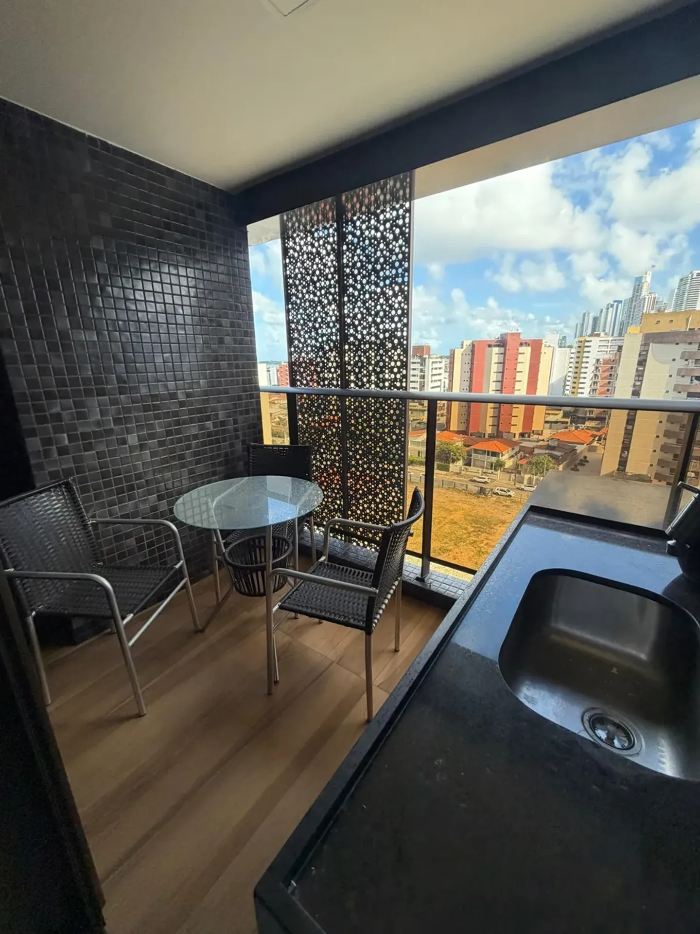 Furnished apartment with open-plan kitchen on the 9th floor — photo 7