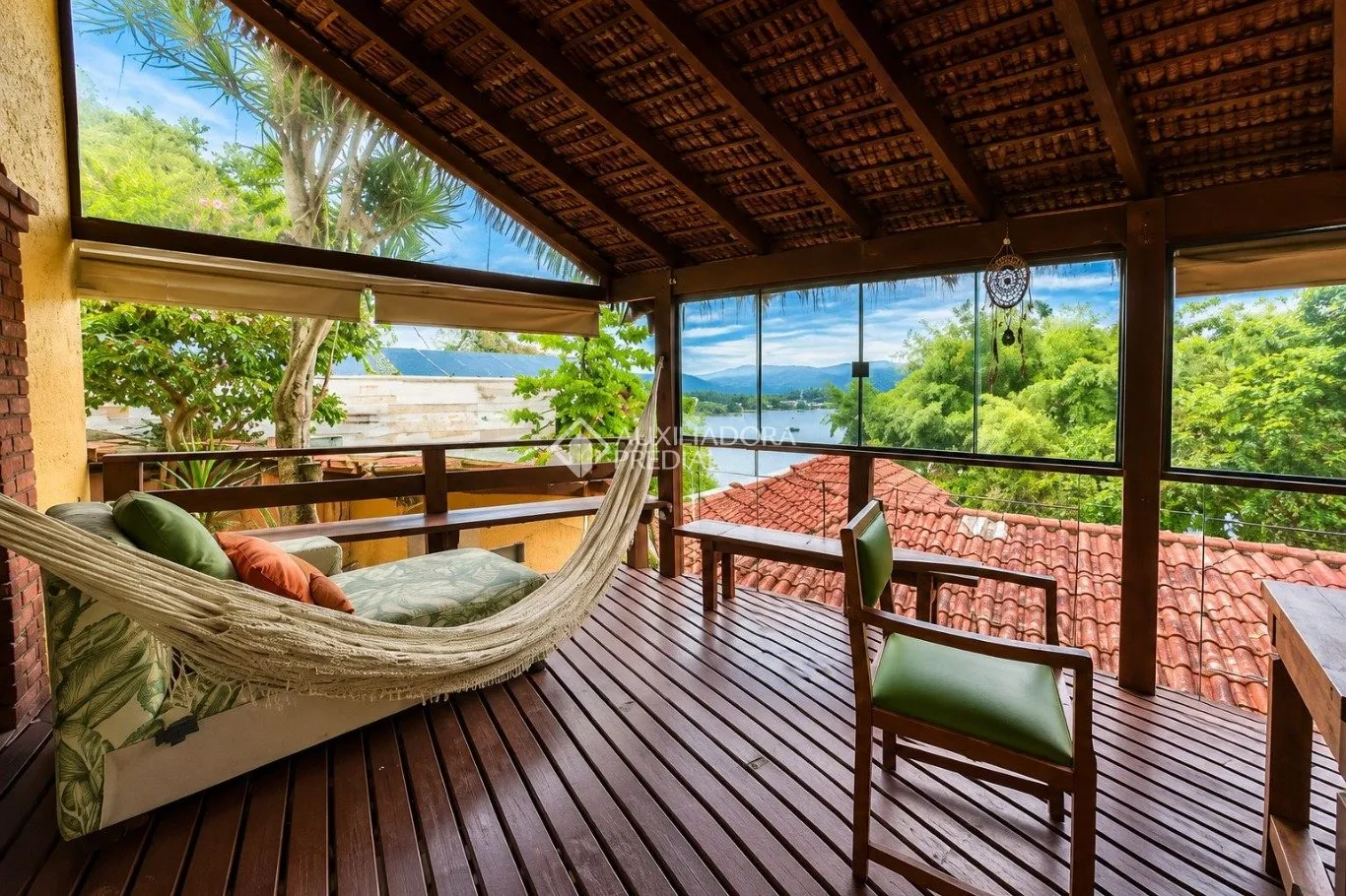 Chalet amueblado con 1 dormitorio y parrilla en la terraza — photo 17