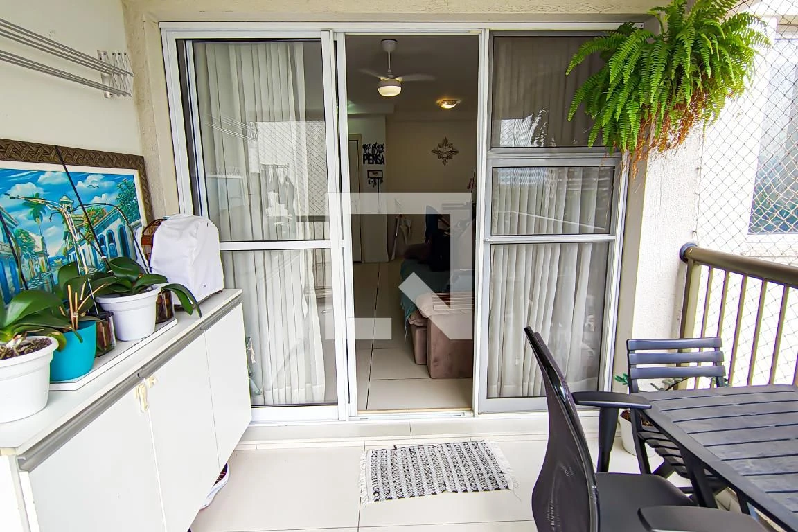Apartamento mobiliado com 2 quartos e varanda com churrasqueira — photo 35