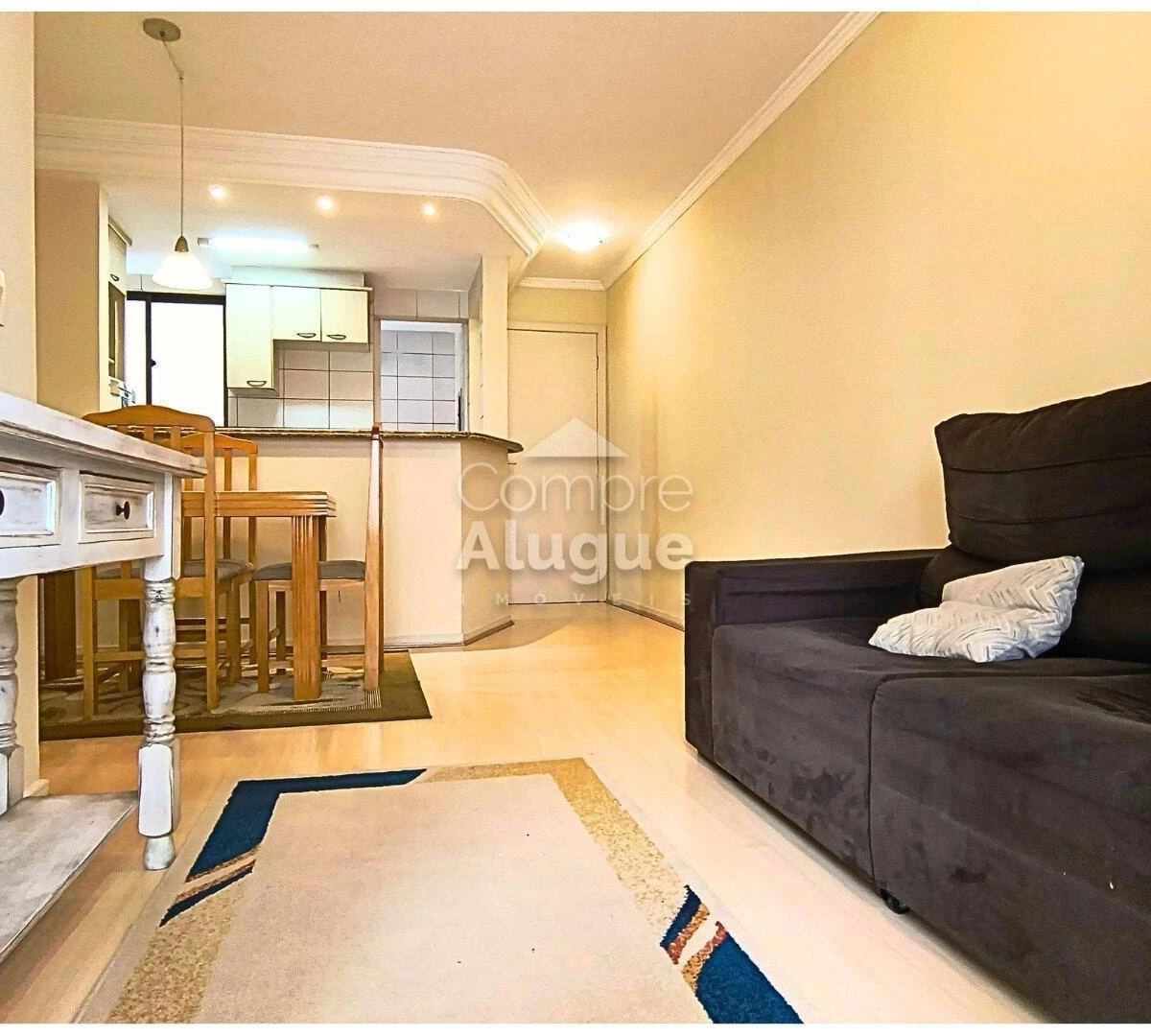 Furnished apartment, 45 m², with wood or laminate floors — photo 8