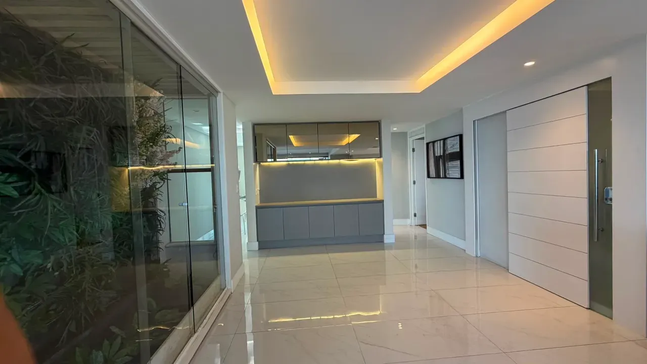 Furnished duplex on the 12th floor with terrace